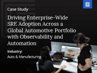 Driving Enterprise-Wide SRE Adoption Across a Global Automotive Portfolio with Observability and Automation